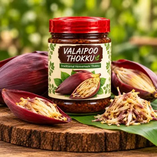 Valaipoo Thokku