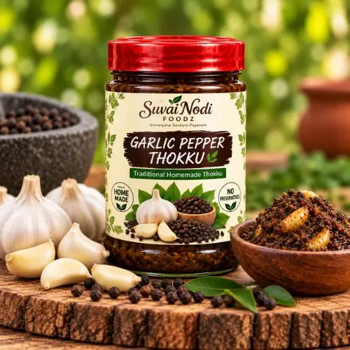 Garlic Pepper Thokku