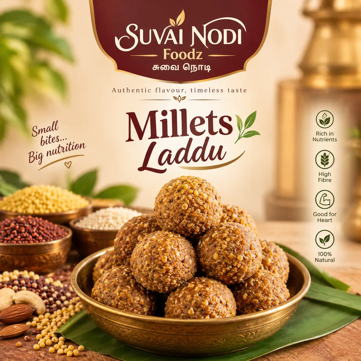 CURRY GREENS LADDU