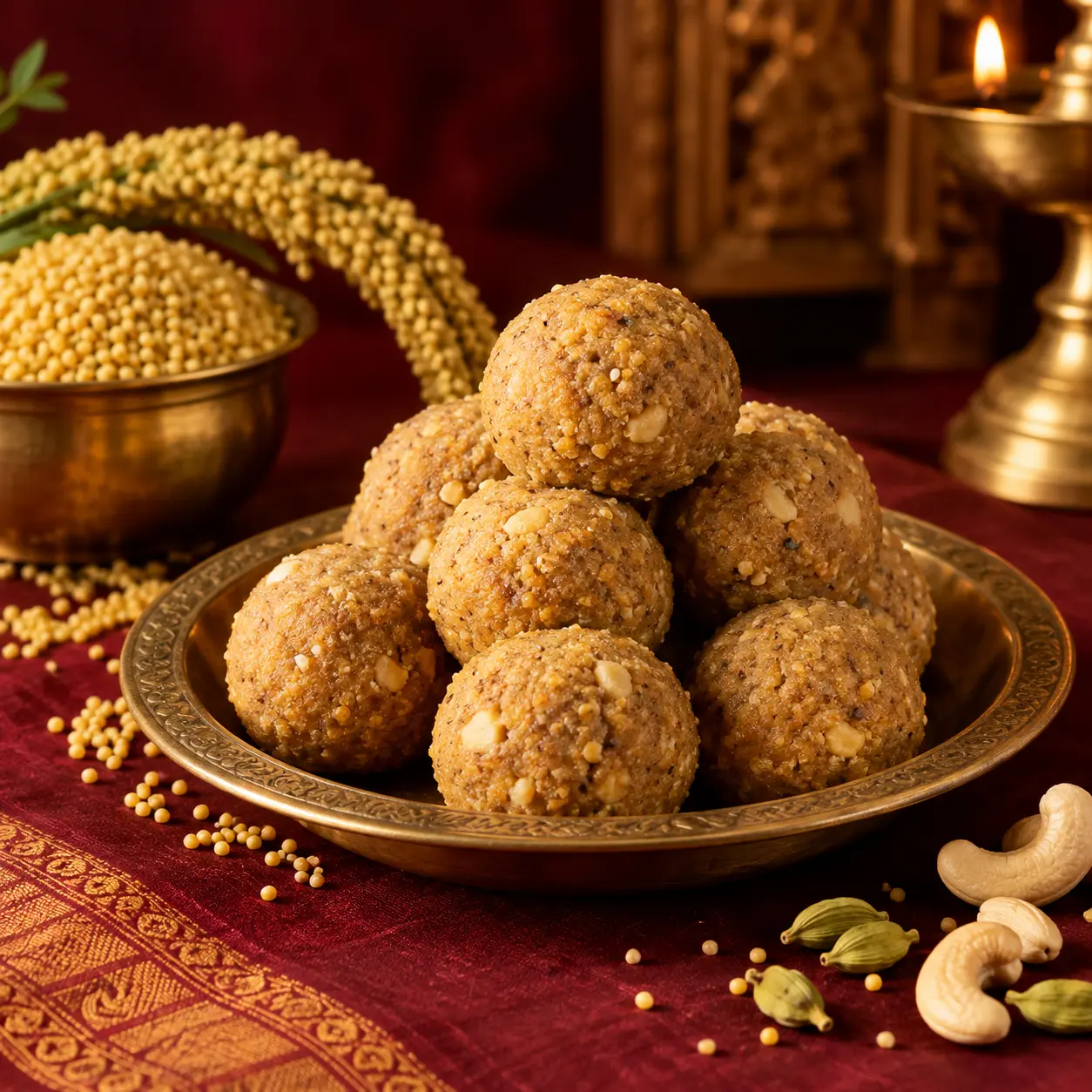 Thinai laddu